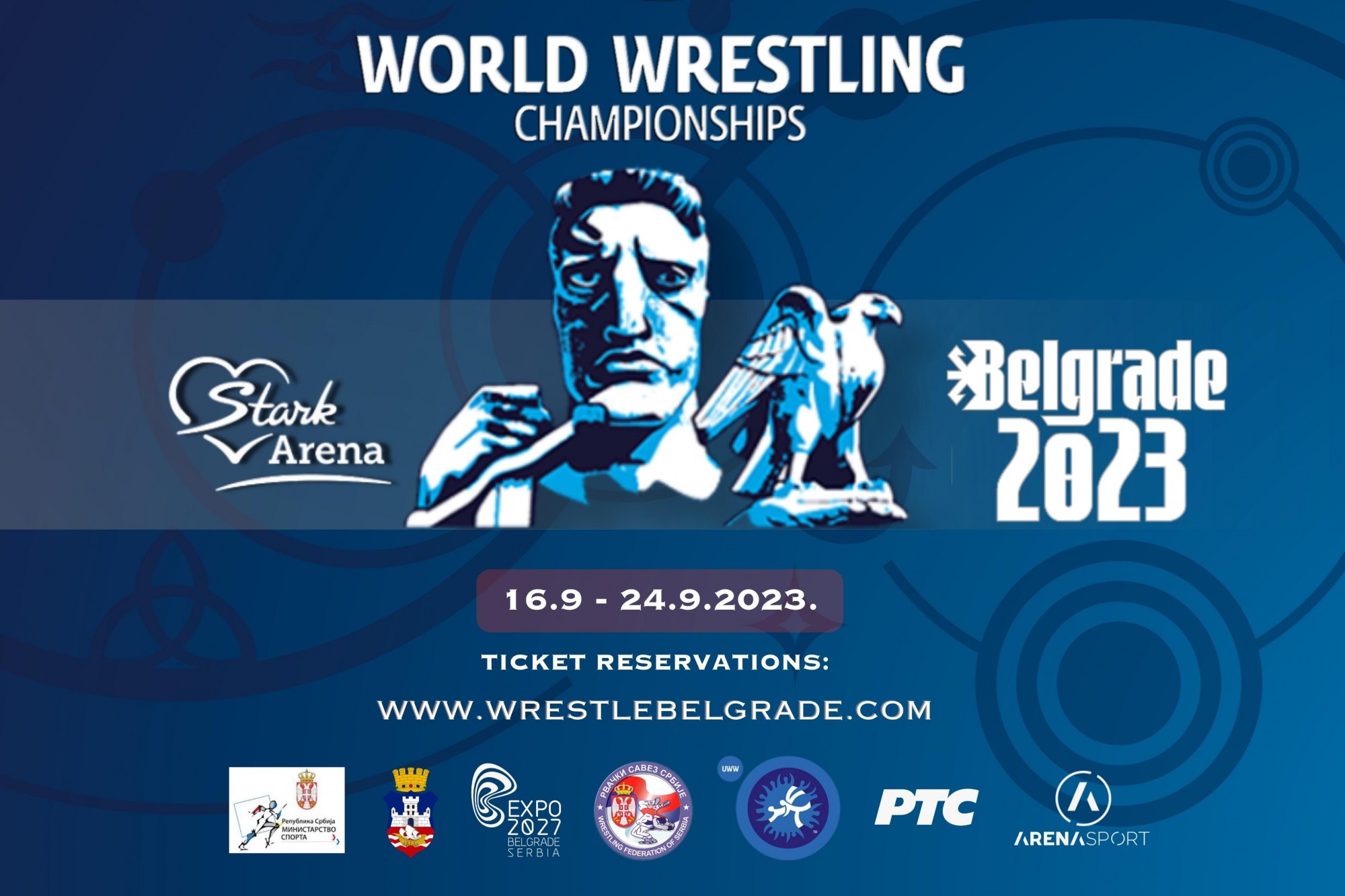 WORLD WRESTLING CHAMPIONSHIPS Štark arena