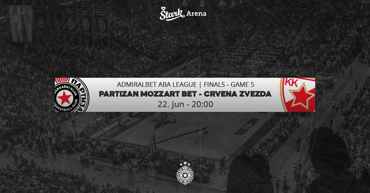 PARTIZAN MOZZART BET - CRVENA ZVEZDA MTS :: Штарк арена