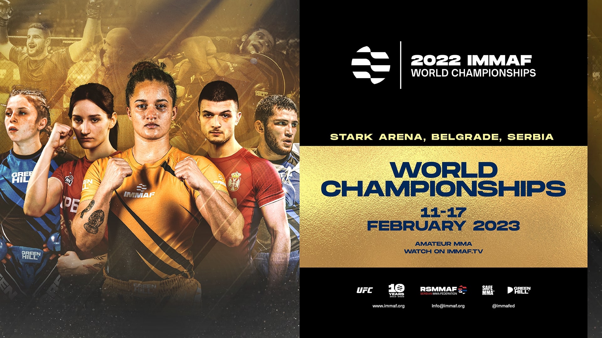 2022 IMMAF WORLD CHAMPIONSHIPS Štark arena
