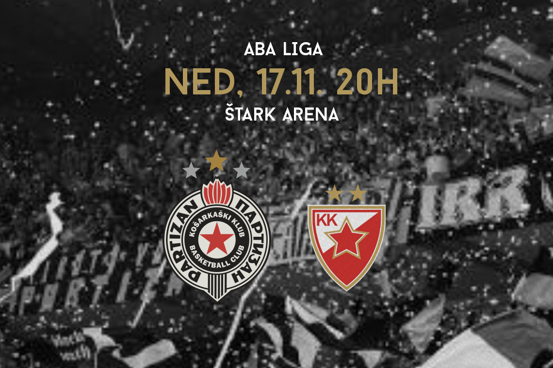 Derbi: Partizan NIS - Crvena zvezda MTS :: Štark arena